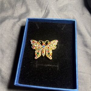 Gucci Colorful Butterfly Pendant
